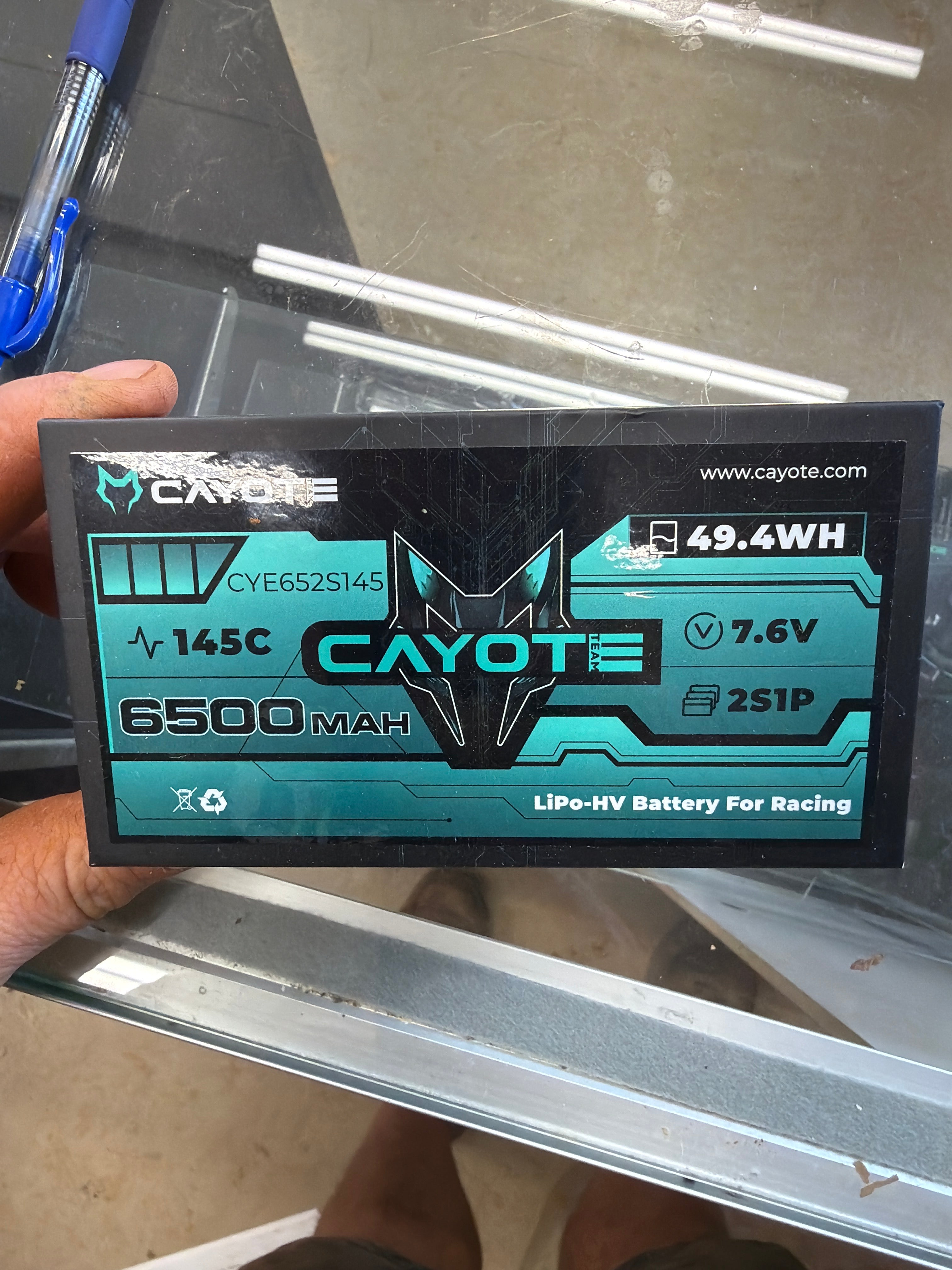 Cayote 6500MAH Lipo-HV