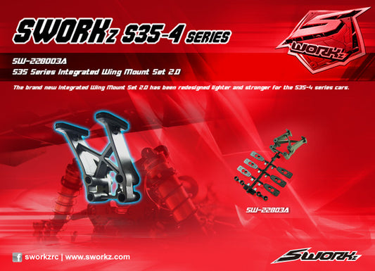SWORKz S35 Series Integrated Wing Mount Set 2.0 