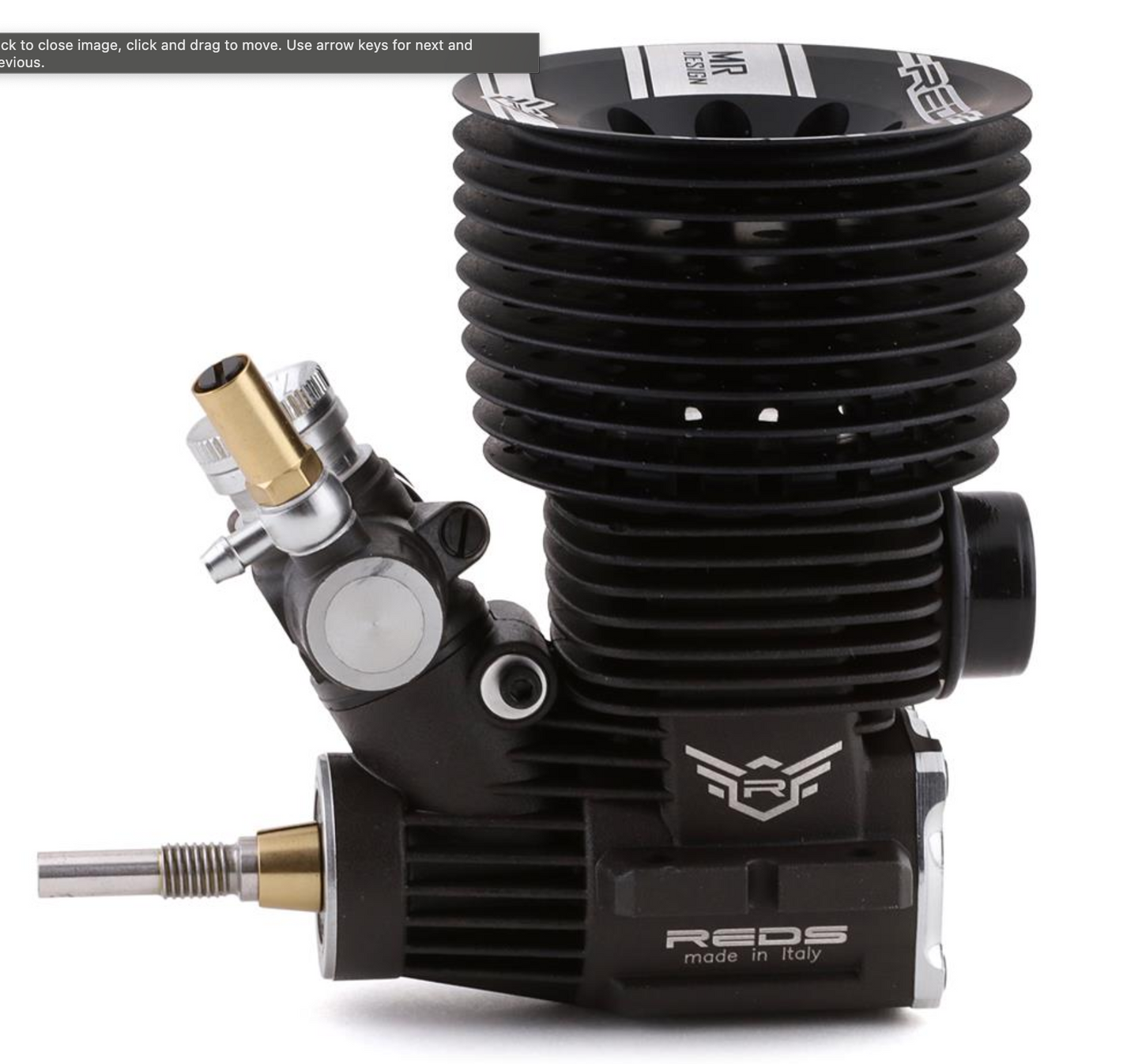 REDS 521 Sport .21 Off-Road Competition Buggy Engine Combo w/2143 Pipe & M Manifold RC/RC Podcast Raffle