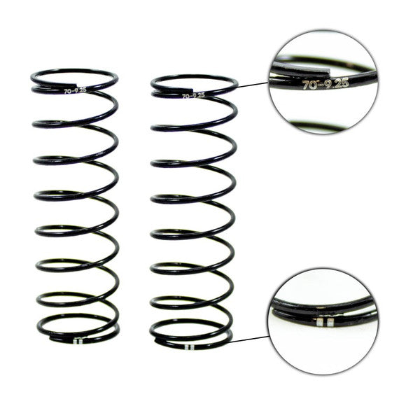Ultimate Racing Front Shock Springs (70MM 1.6/9.25T) (2 DOTS) (2PCS)