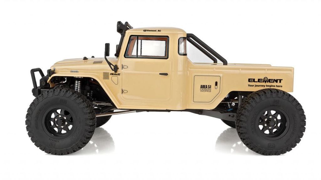 Enduro Zuul 1/10 4WD Trail Truck RTR, Tan