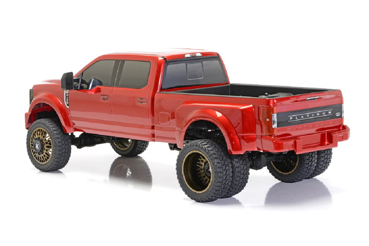 Ford F450 KG1 Edition 1/10 4WD RTR, Red Candy Apple