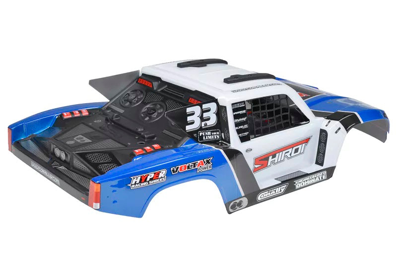 Polycarbonate Body Shiroi + Driver Interior + Roll Cage +