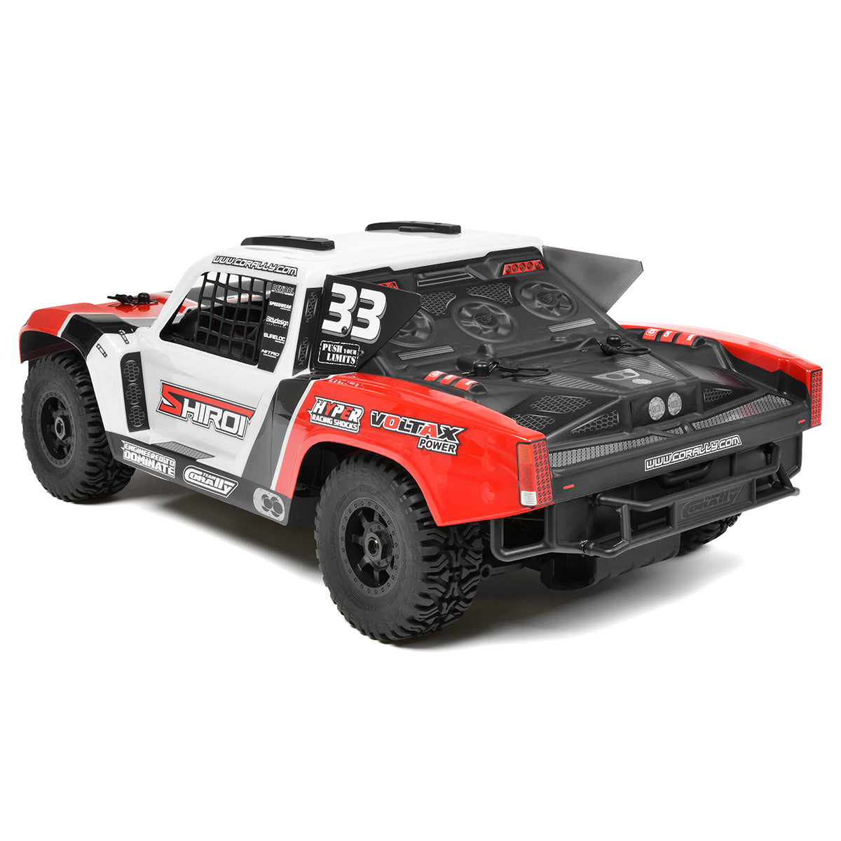 Shiroi XP6 1/8 6S Short Course Truck, Roller Version, Red