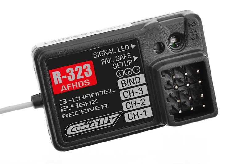 R-323 AFHDS 3-Channel Receiver - 2.4GHZ Digital Radio Control