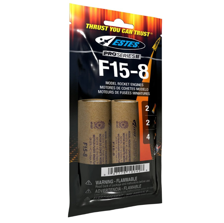 F15-8 29mm Model Rocket Engines (2pk)