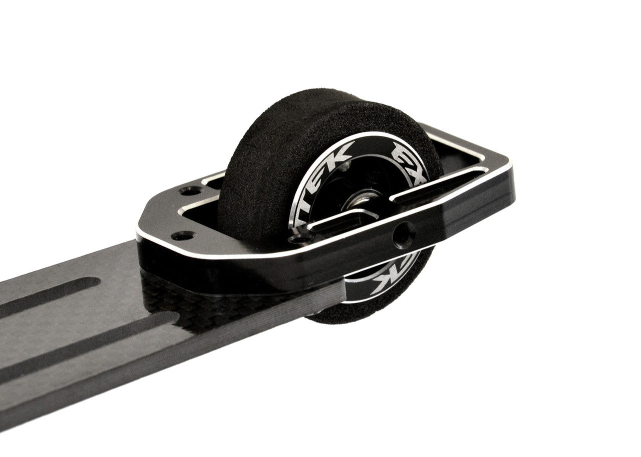 Drag Slash Pro Wheelie Bar Set 3mm CF with Single Wheel Style