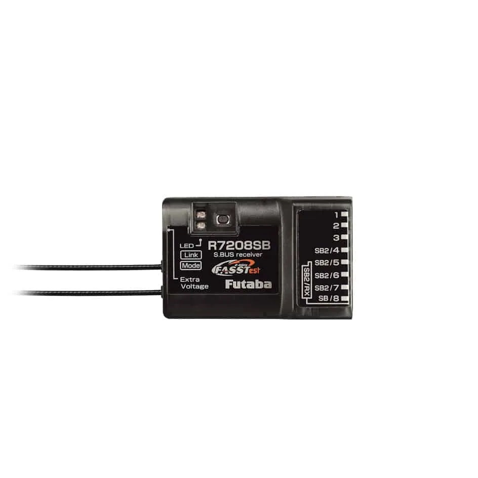 R7208SB FASSTest Receiver, for Aircraft, Built-in FDL Feature