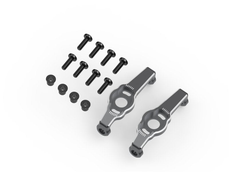 Aluminum Portal C-Hub Set (Gunmetal), for Venture18