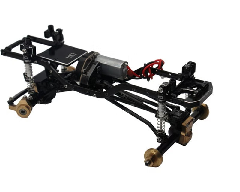 Aluminum Threaded Long Travel Shocks, for Axial SCX24