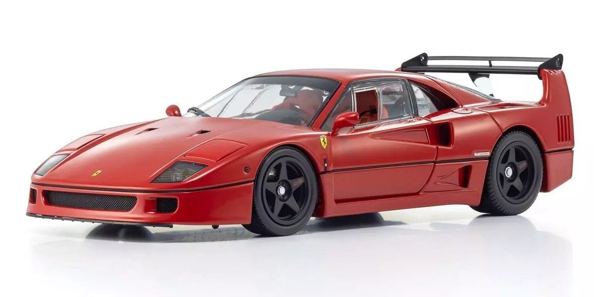 1/18 FERRARI F40 LIGHT WEIGHT LM WING(RED) Diecast Model