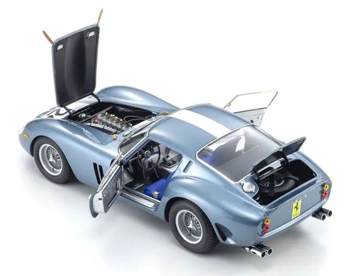 1/18 FERRARI 250GTO 1962 SEBRING #24 (BLUE) Diecast