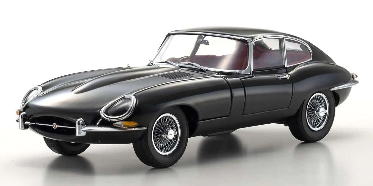 1/18 Jaguar E-Type (Black) Diecast Model