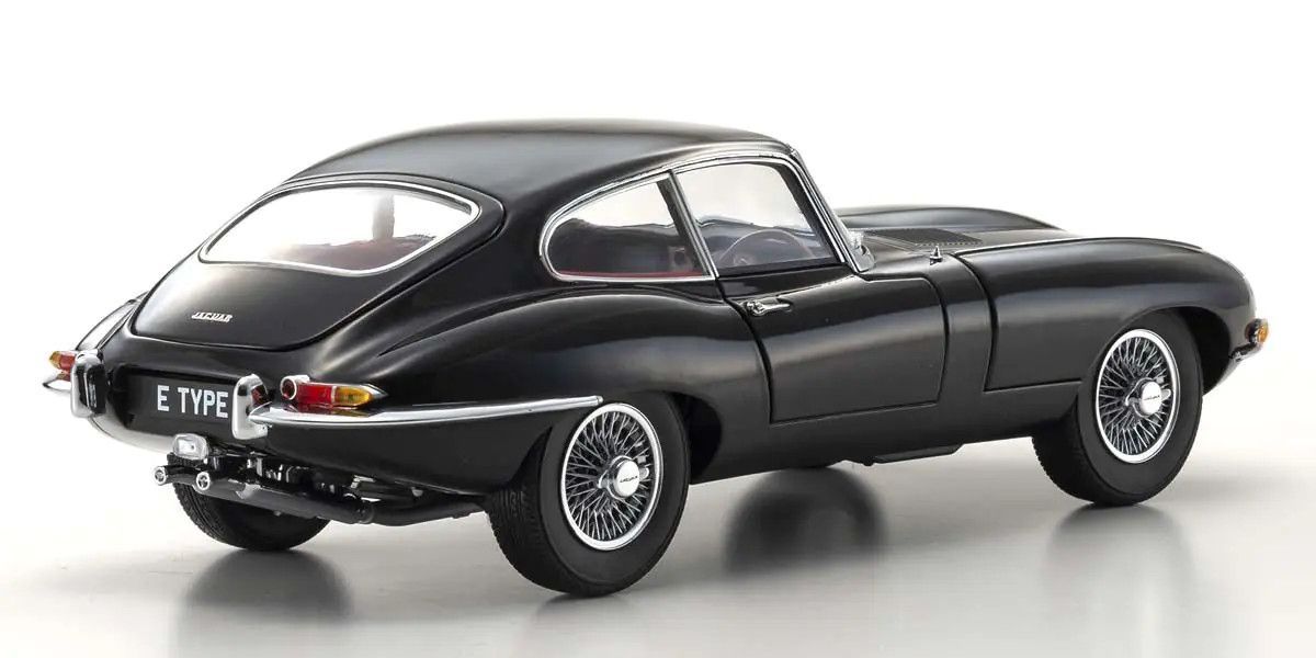 1/18 Jaguar E-Type (Black) Diecast Model