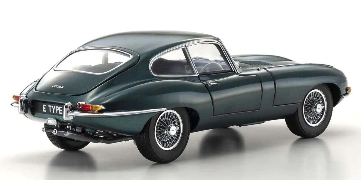 1/18 Jaguar E-Type (Dark Green) Diecast Model
