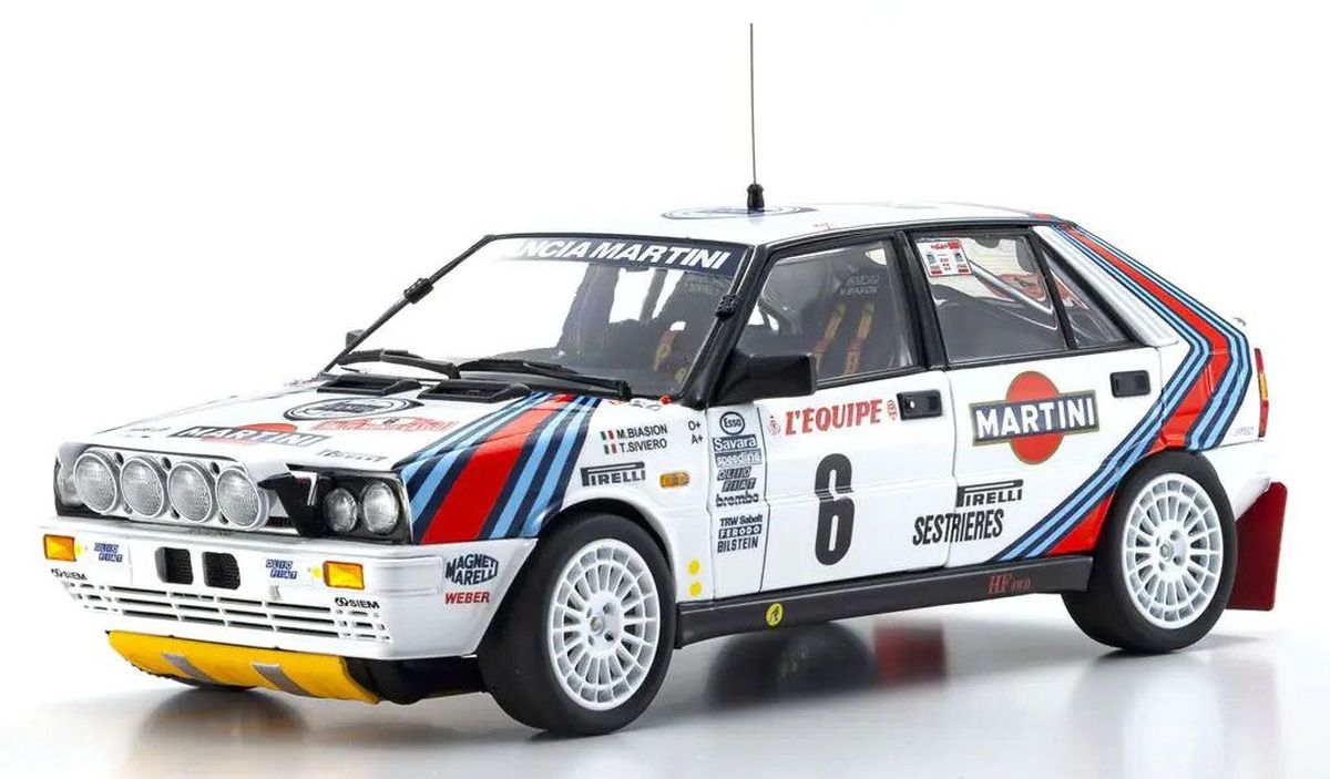 1/18 Lancia Delta HF 4WD Monte Carlo "Team Lancia Martini"