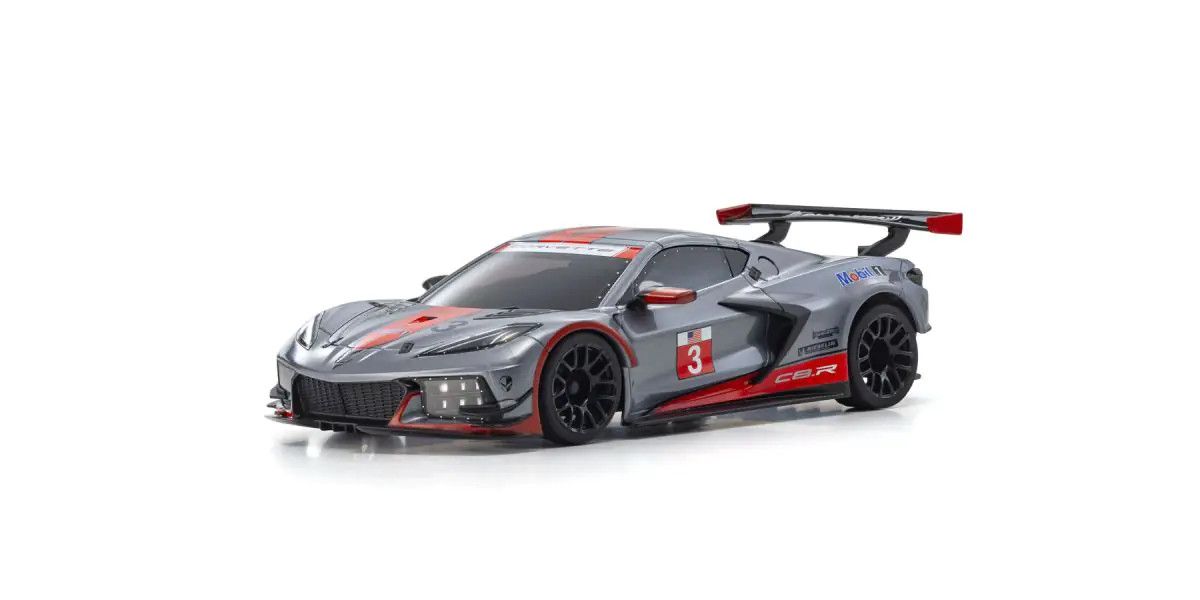 MINI-Z RWD MR04 Chevrolet Corvette C8.R Gunmetal/Red