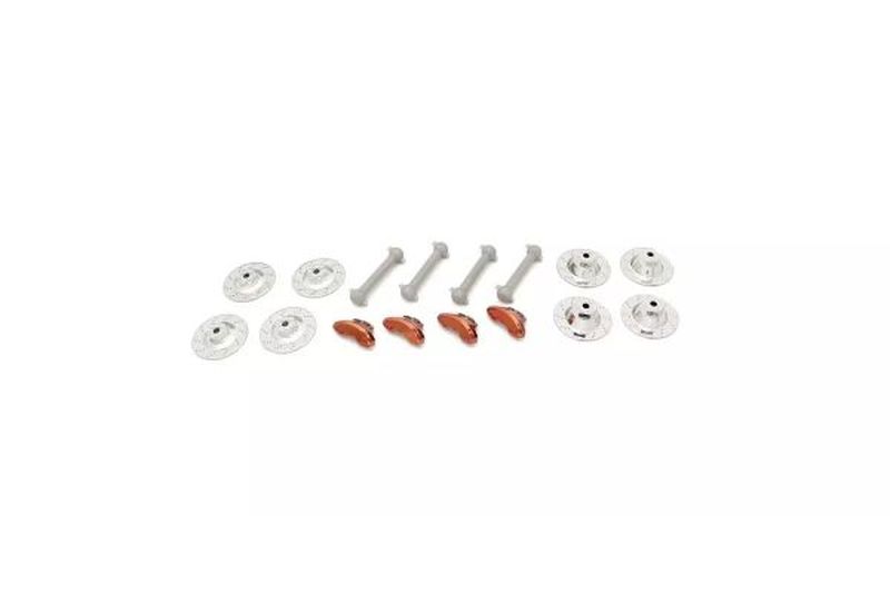 TC Swing Shaft & Dummy Brake FZ02 (4pcs)