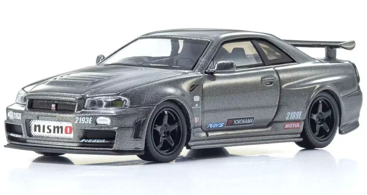 MOTN 1/64 Nissan Skyline R34 GT-R Nismo CRS Ver. with LED