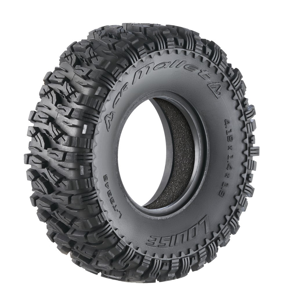 CR-Mallet 1/10 1.9" Crawler Class 1 Tires, 7mm Hex, Super