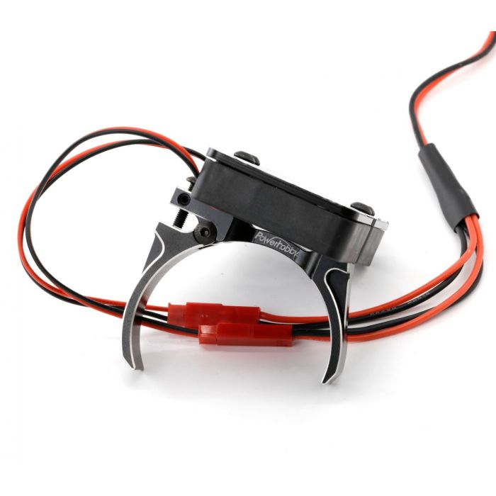 1/8 Aluminum Heatsink 40mm Dual High Speed Cooling Fans