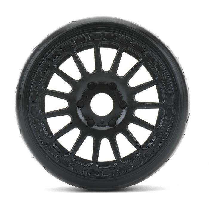 1/8 GT Atomic Belted Pre-Mounted Tires 17mm Soft