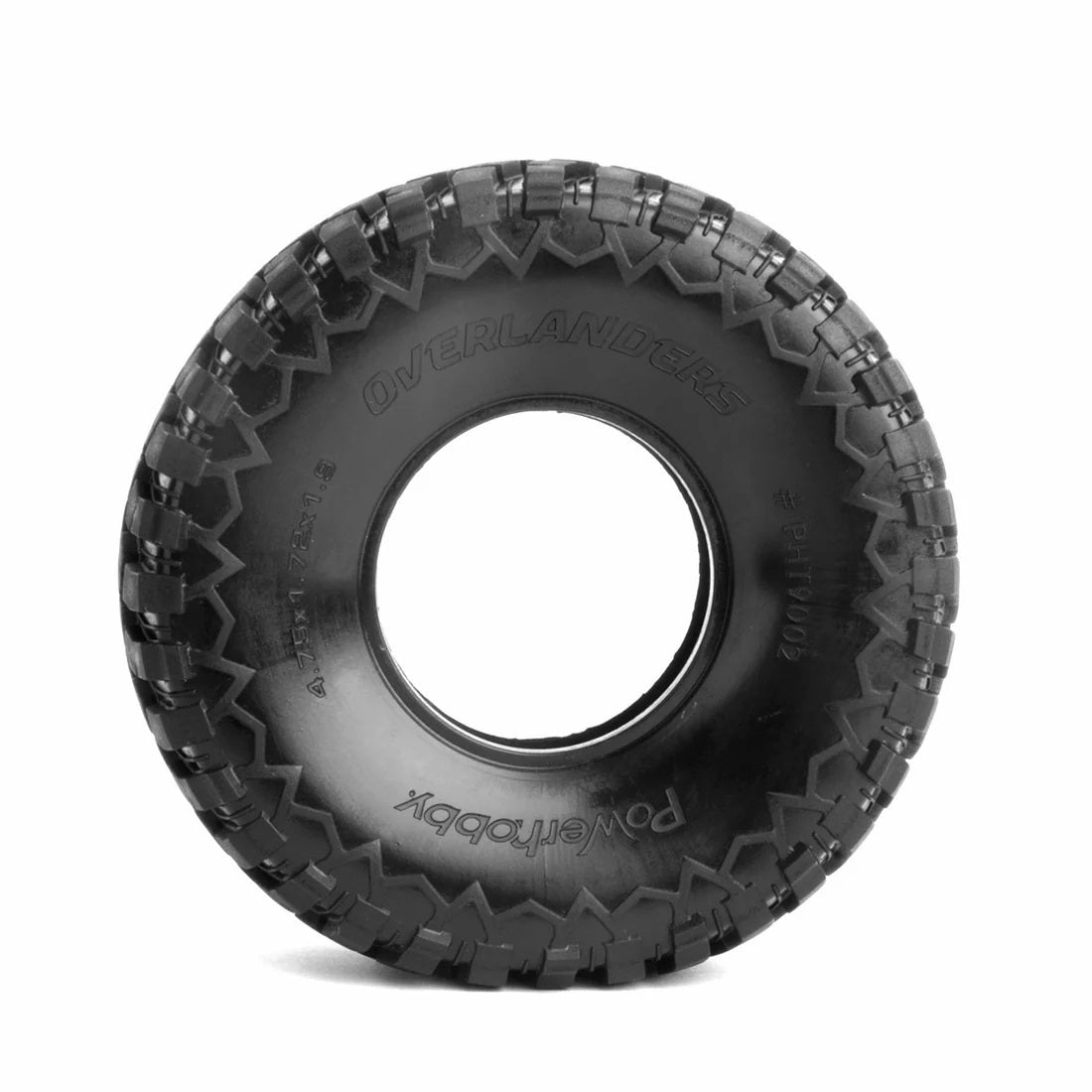1.9" Overlanders Ultra Soft 1/10 Rock Crawler Tires w/Dual