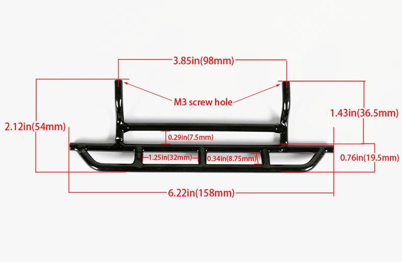 Marlin Crawler Side Metal Sliders, for Trail Finder 2