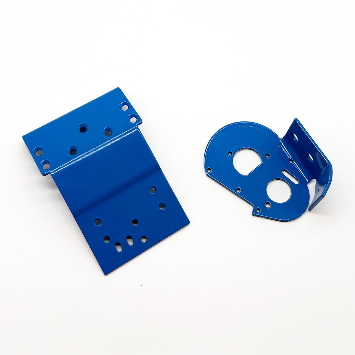 Authentic RC10 Chassis - Powdercoated in Retro Blue