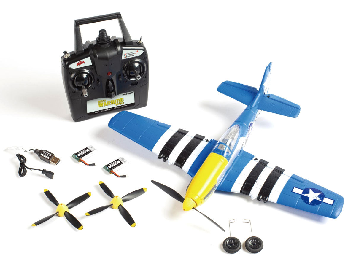 P-51 Obsession Micro RTF Airplane w/PASS