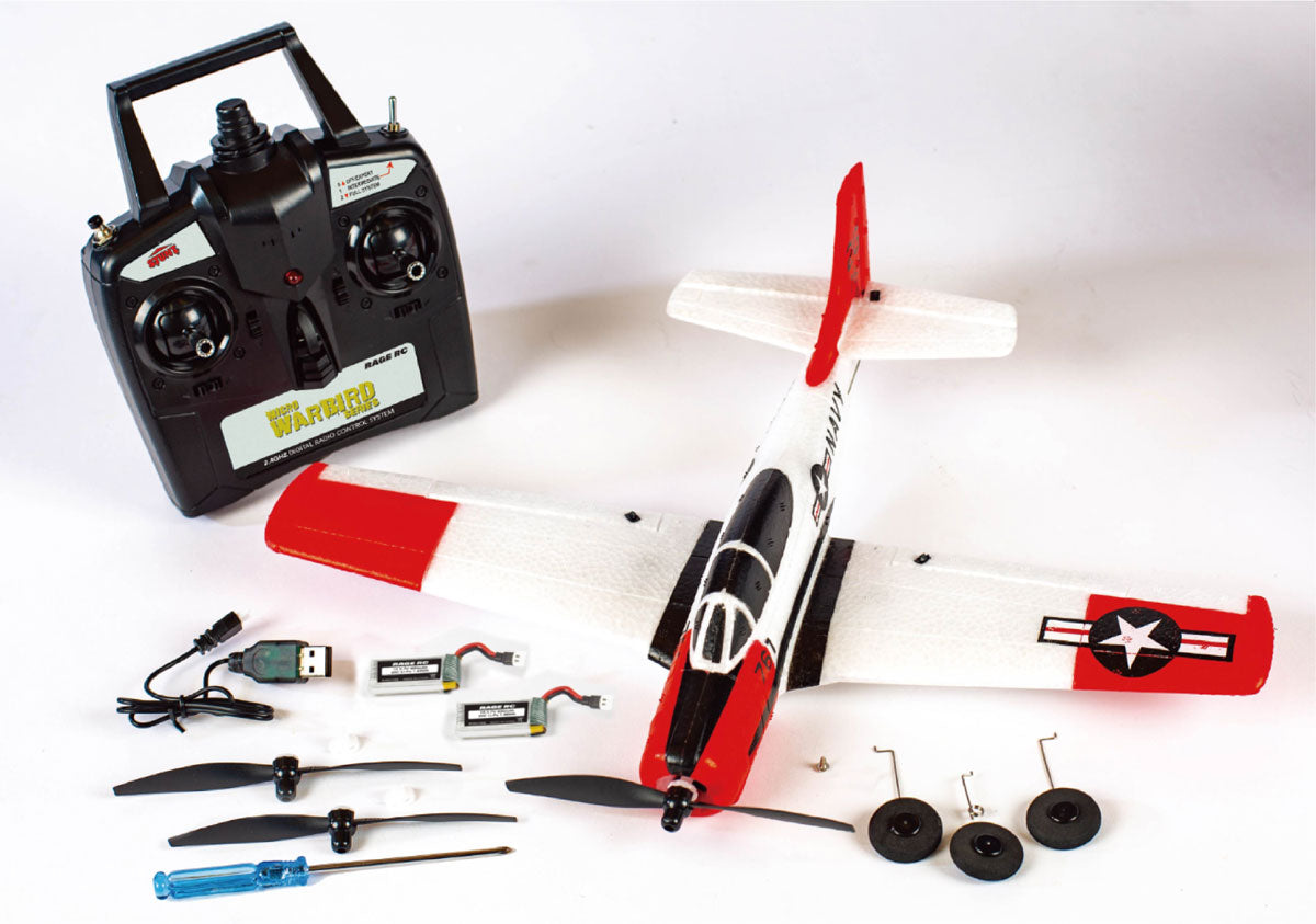 T-28 Trojan Micro RTF Airplane with PASS System