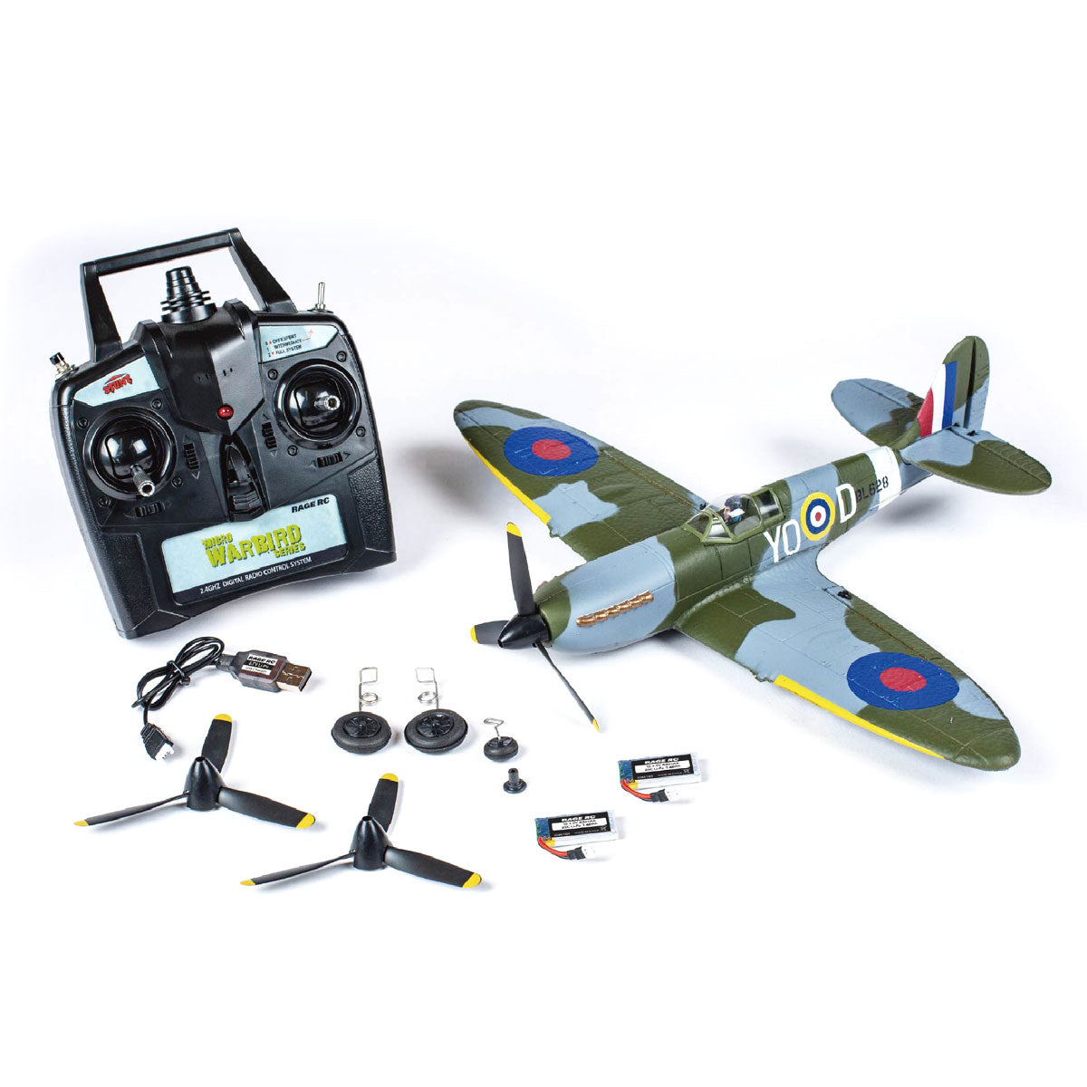 Supermarine Spitfire Micro RTF Airplane with PASS System