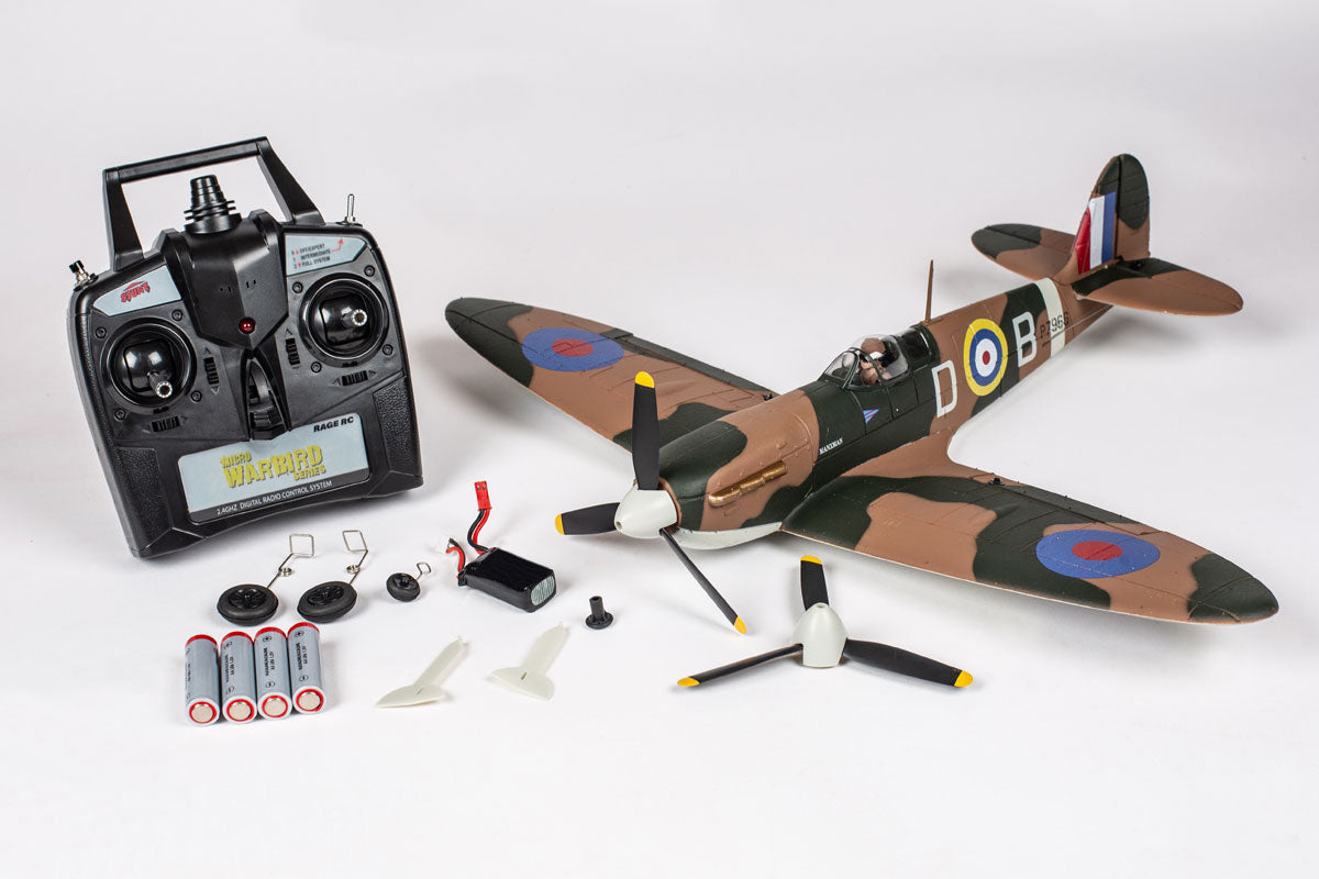 RAF Spitfire BL 500mm RTF Airplane with PASS
