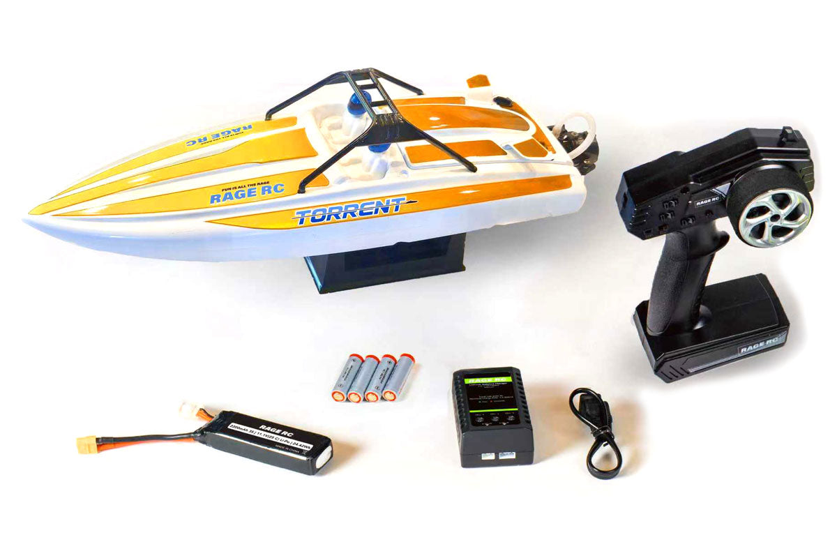 Torrent 450BL RTR Jet Boat, Red