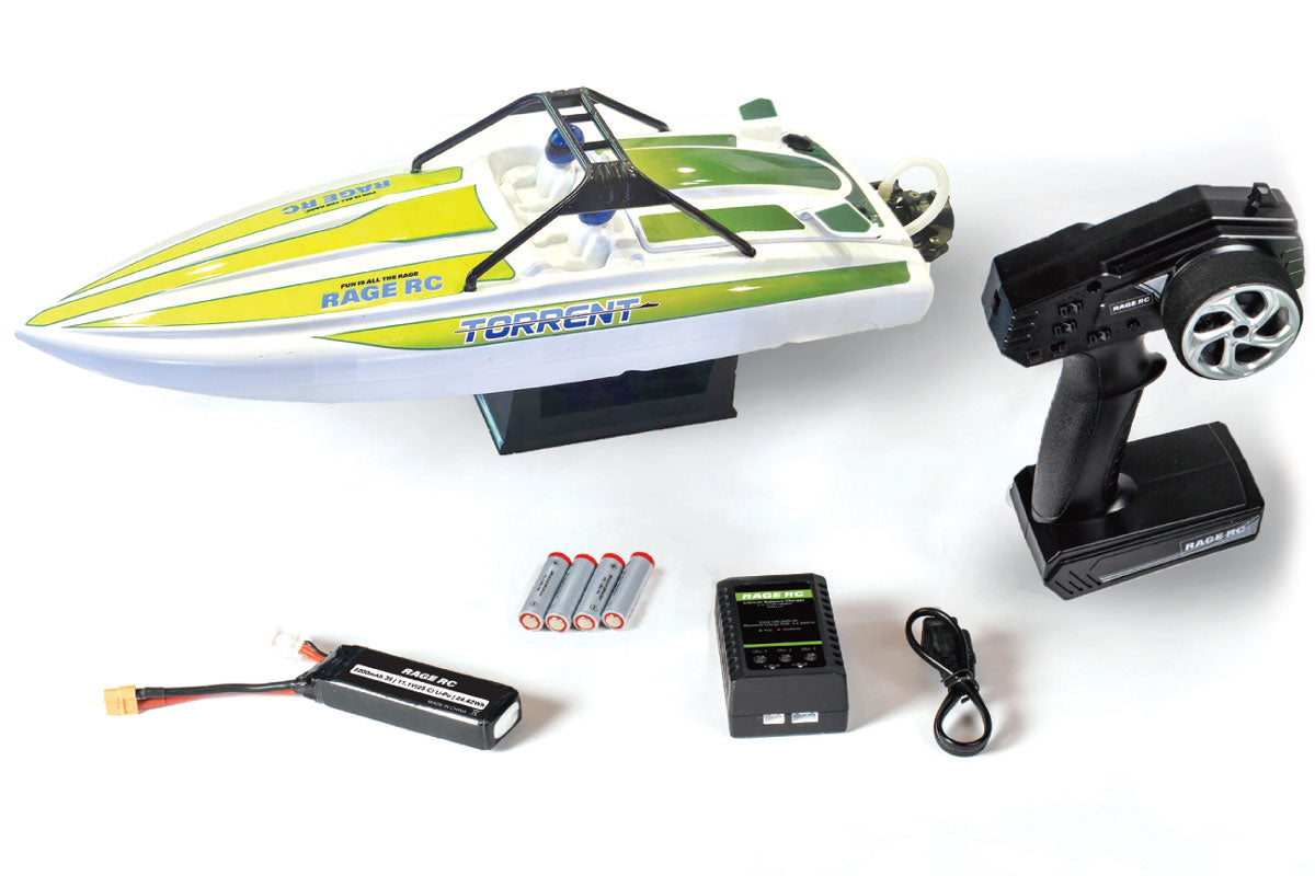 Torrent 450BL RTR Jet Boat, Green