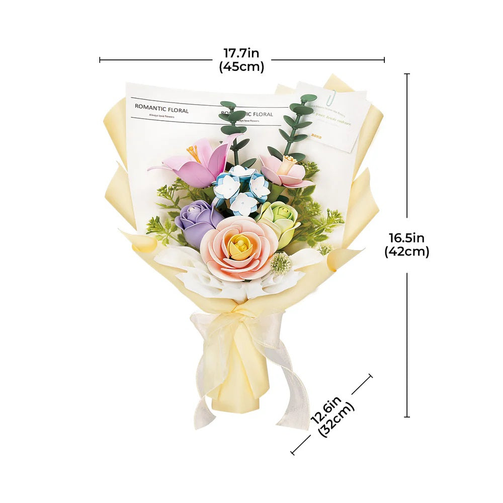 Spring Time Bouquet DIY 3D Puzzle
