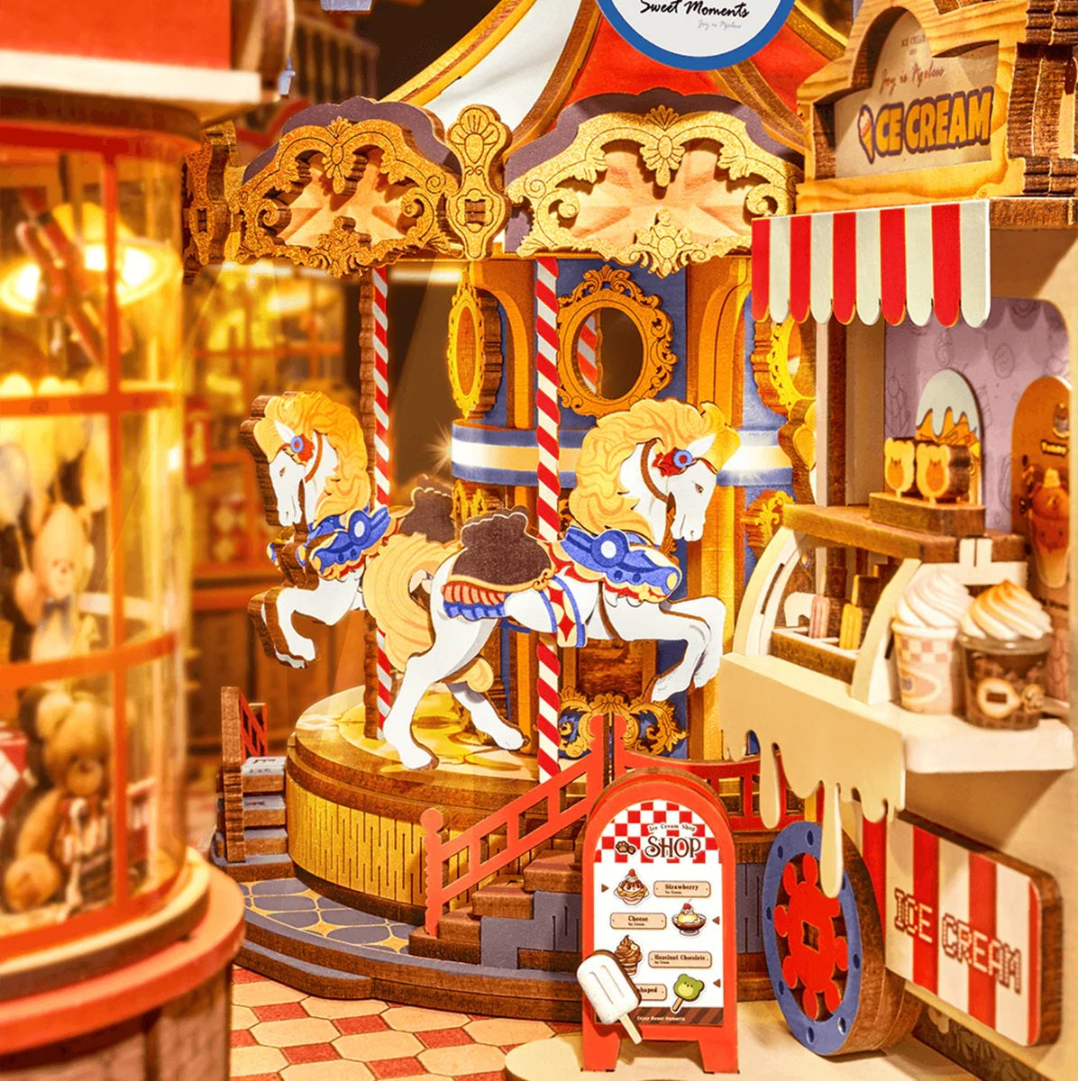 Fairytale Amusement Park DIY Book Nook