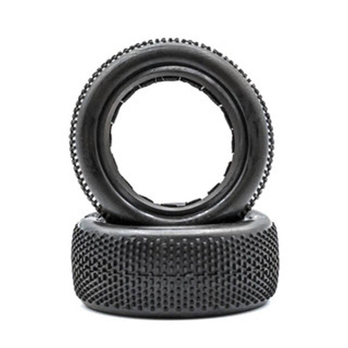 Super Mini - 1/10 4WD Tires w/ Black Inserts (1 Pair) Soft