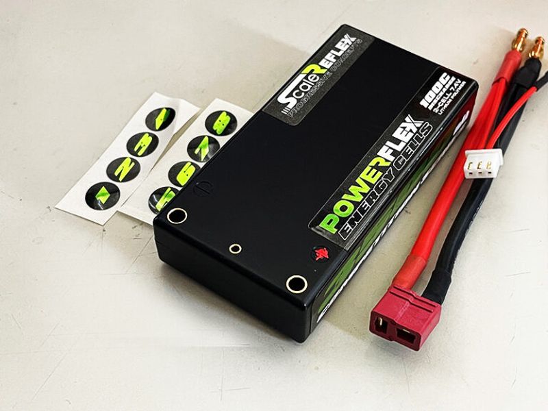 Shorty LiPo - 2S - 7.4 - 100C - 3500mAh - Green