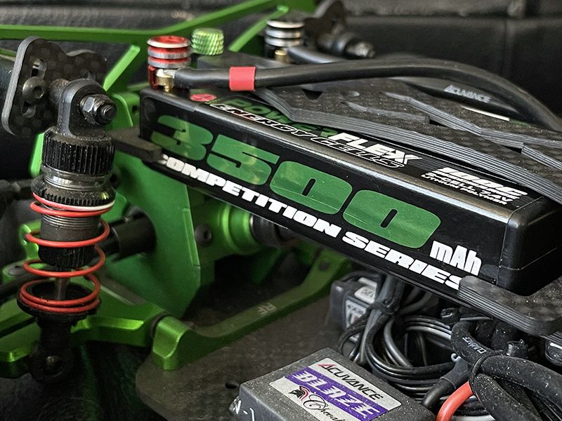 Shorty LiPo - 2S - 7.4 - 100C - 3500mAh - Green