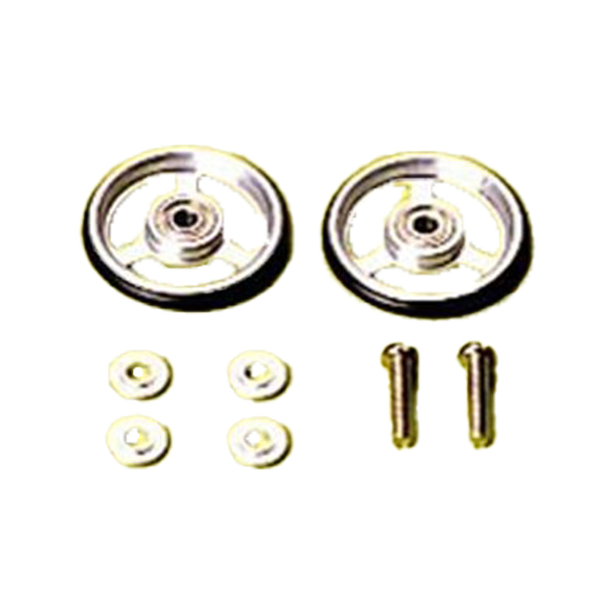JR 3-Spoke Ball-Race Rollers (17mm/Aluminum)