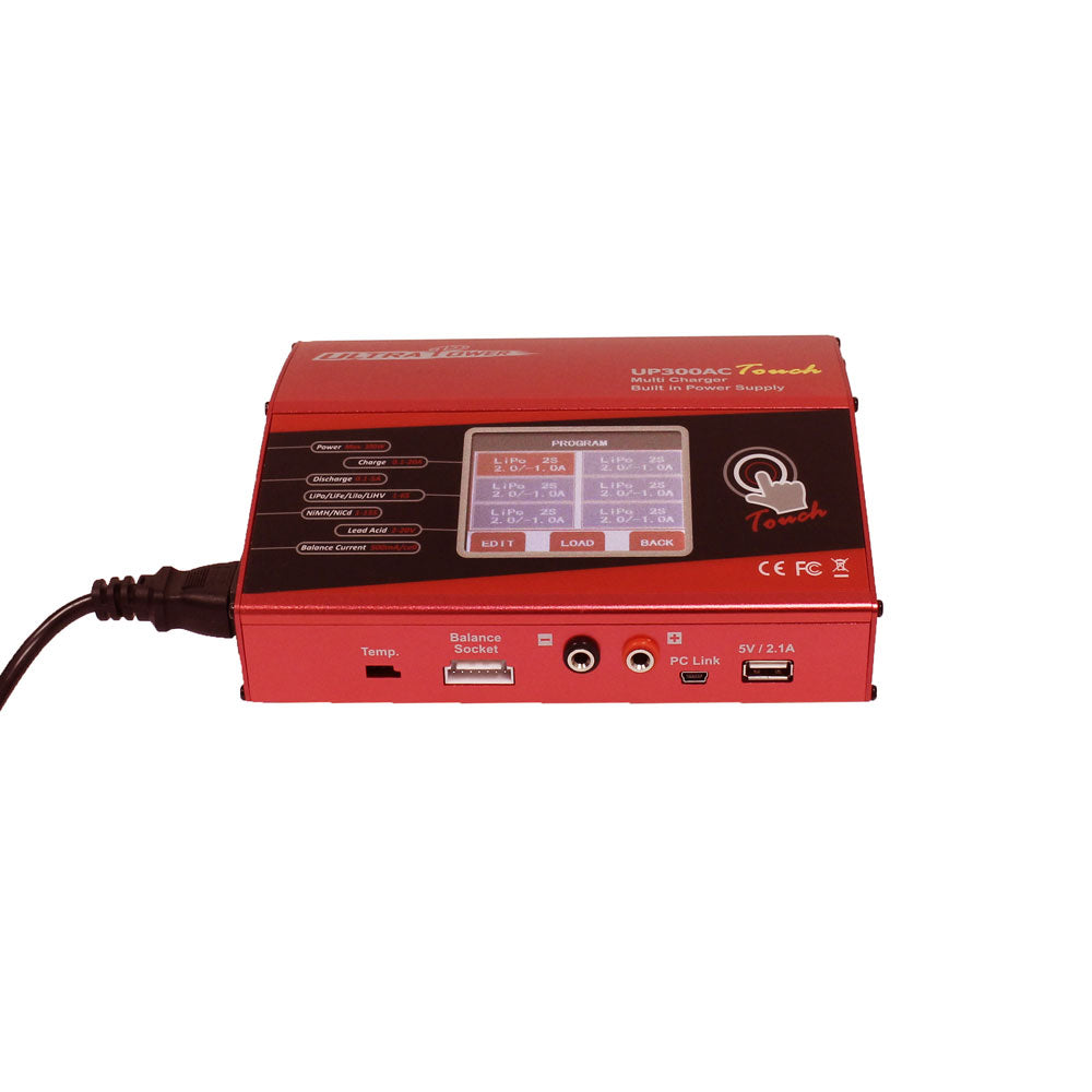 UP300AC Touch 300W Multi- Chemistry AC/DC Charger