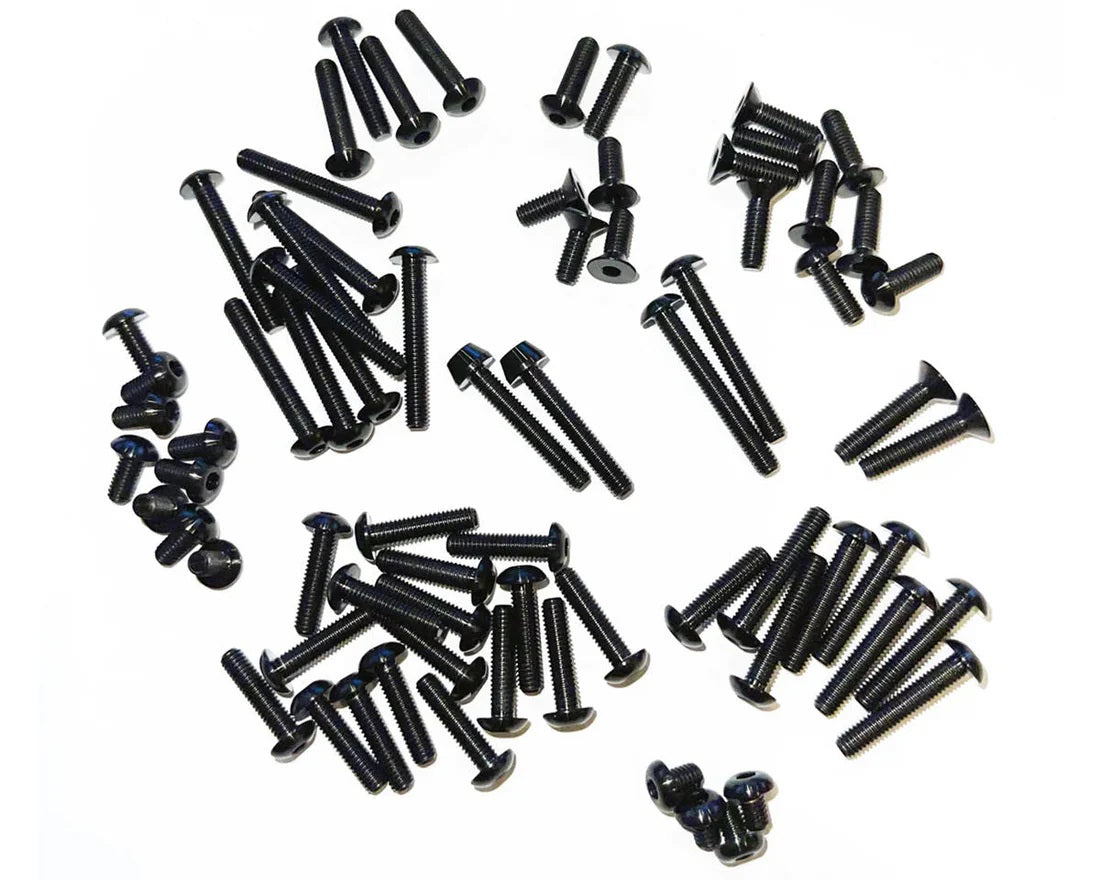 Team Associated B84 HyperLite Titanium Upper Screw Kit,