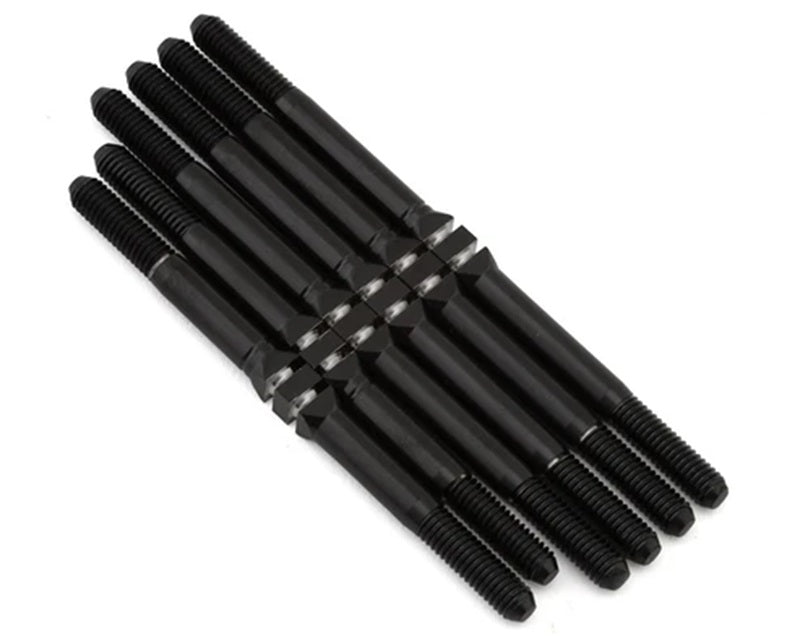 Team Associated T6.4 HyperMax Ti Turnbuckles (Black)