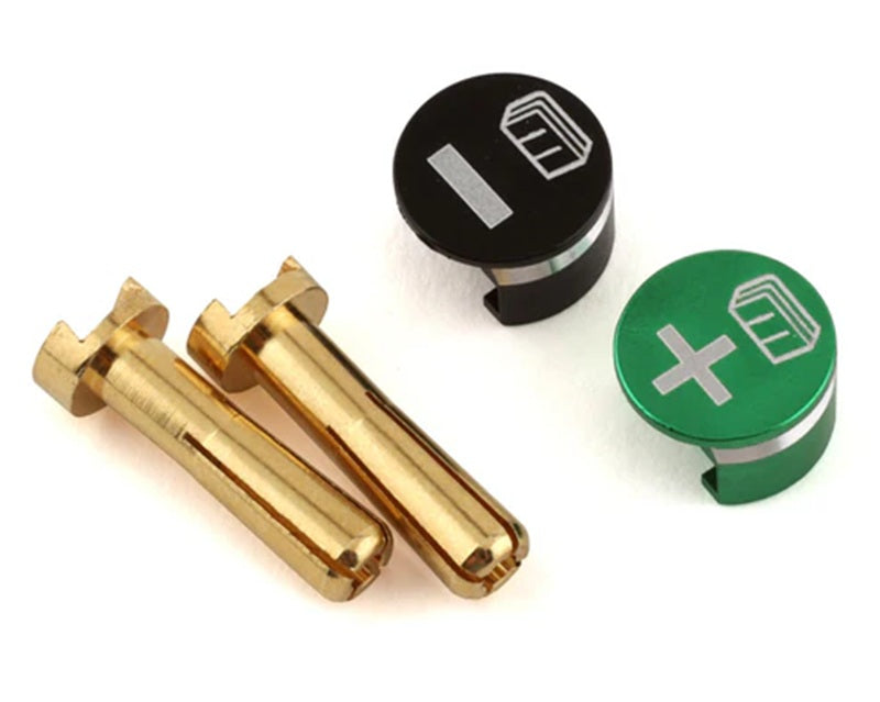 Battery Grabs & Bullet Connectors (4MM)(Green)