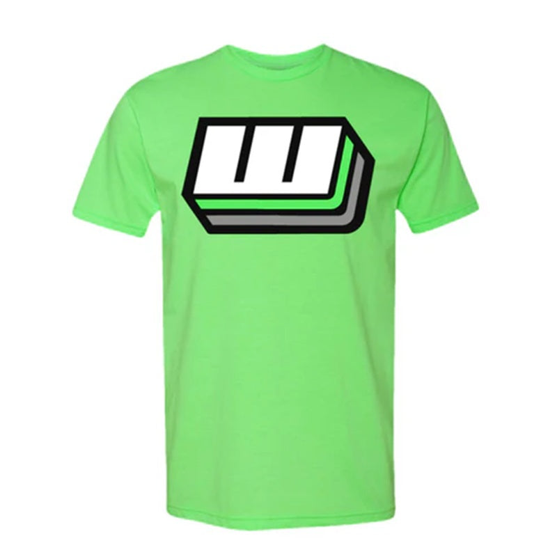 #FlyTheW T-Shirt (Neon Green)(Large)