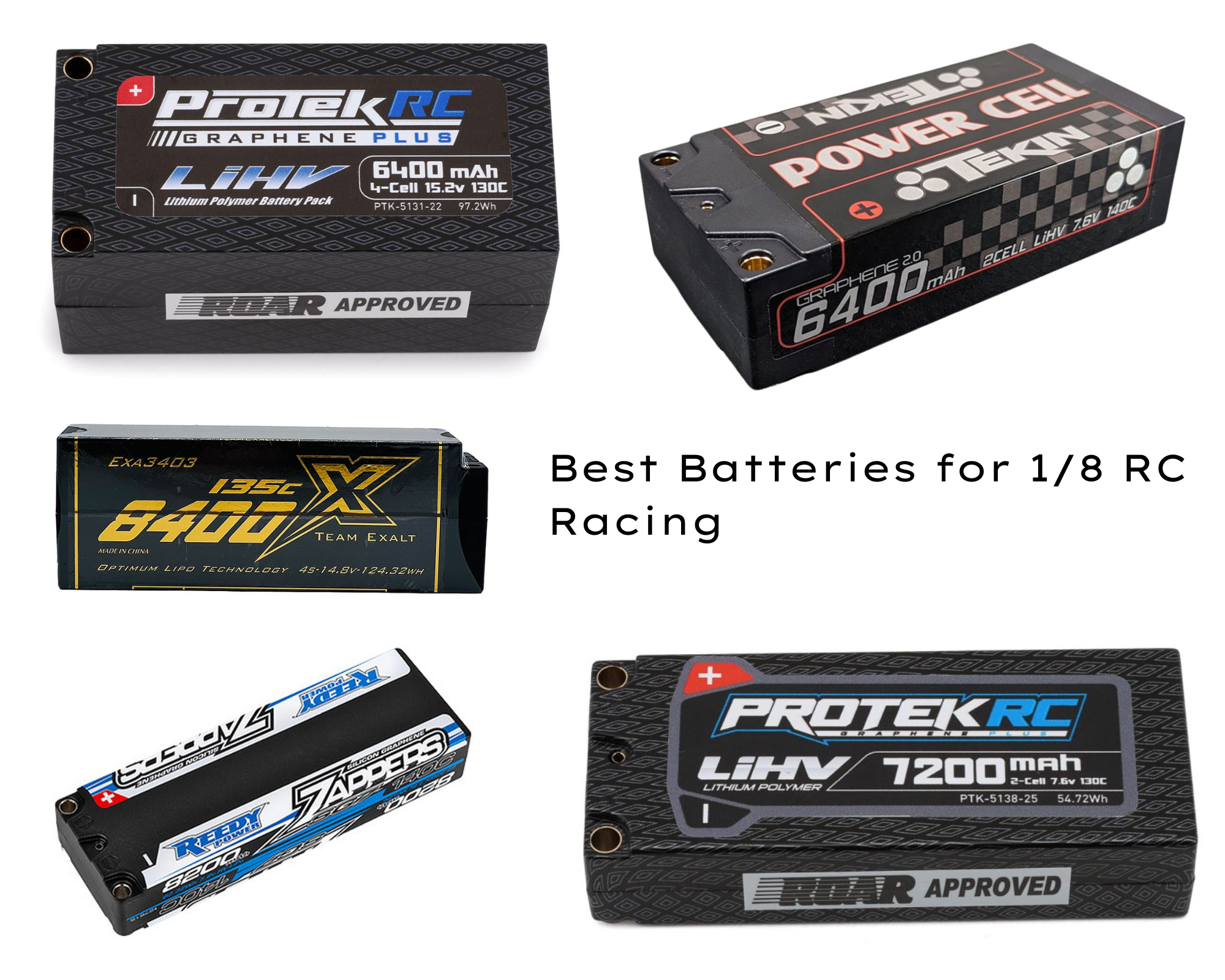 What Battery Do I Need for 1/8 Scale RC Racing?
