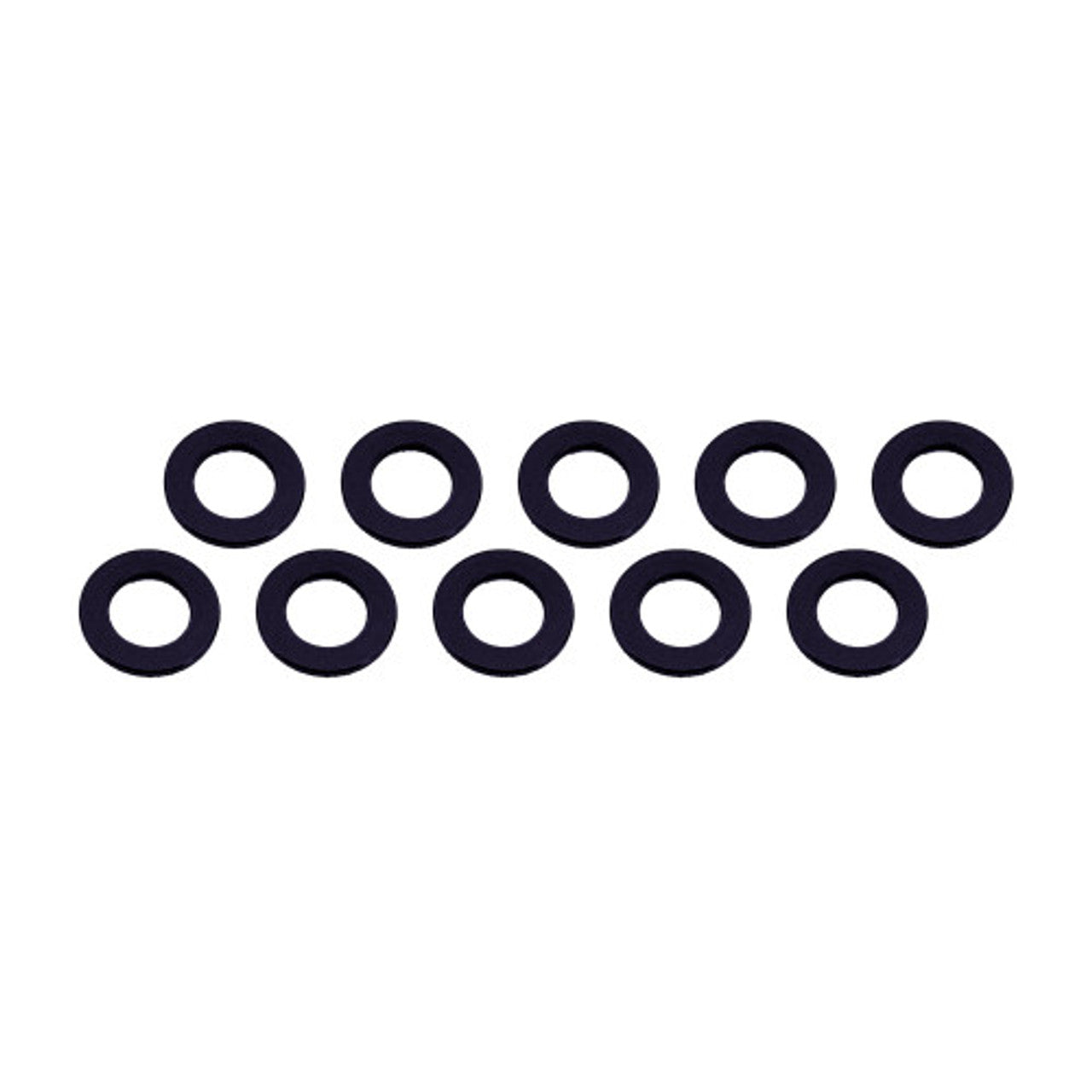 Ultimate Racing ALUMINUM SHIM (3X6X2MM) BLACK (10PCS)