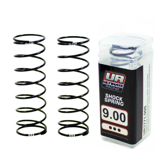 Ultimate Racing Front Shock Springs (70MM 1.6/9.0T) (3 DOTS) (2PCS)