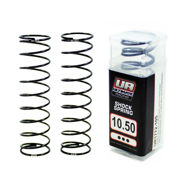 Ultimate Racing Rear Shock Springs (86MM 1.6/10.5T) (3 DOTS) (2PCS)¬†